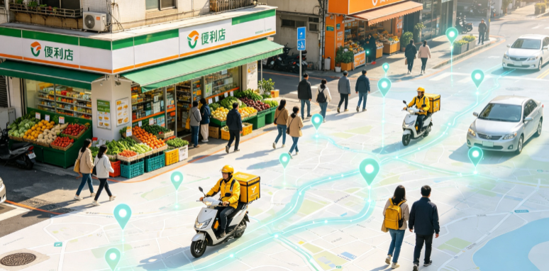 彭州市渗透衣食住行，GEO 地理空间技术重塑大众日常消费服务场景